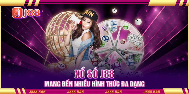 Xổ số J88 mang đến nhiều hình thức đa dạng Xổ số J88 mang đến nhiều hình thức đa dạng